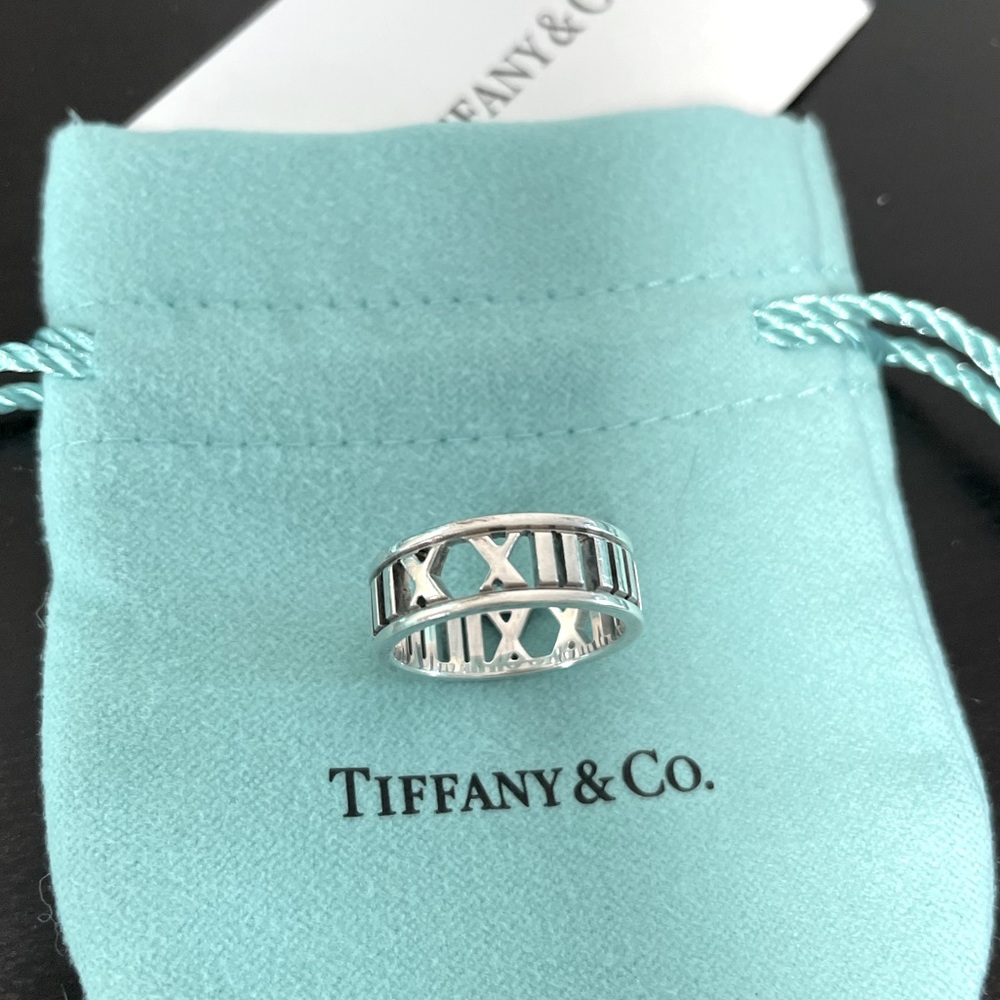 Tiffany & Co Atlas Open Ring sz6
